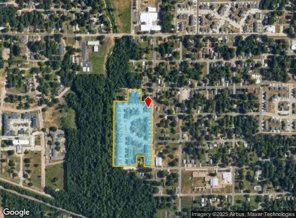 1201 Stuckey St, Texarkana, TX Parcel Map