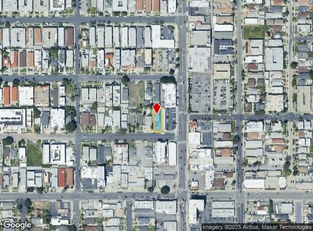  4711 Oakwood Ave, Los Angeles, CA Parcel Map