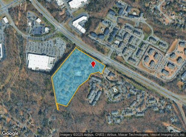 8300 Paces Oaks Blvd, Charlotte, NC Parcel Map
