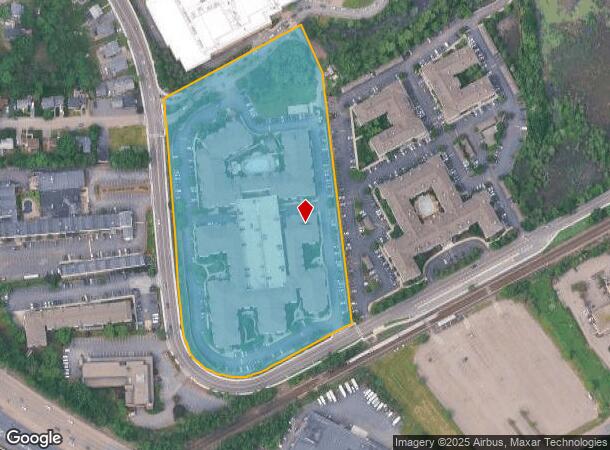 250 Elm St, Dedham, MA Parcel Map
