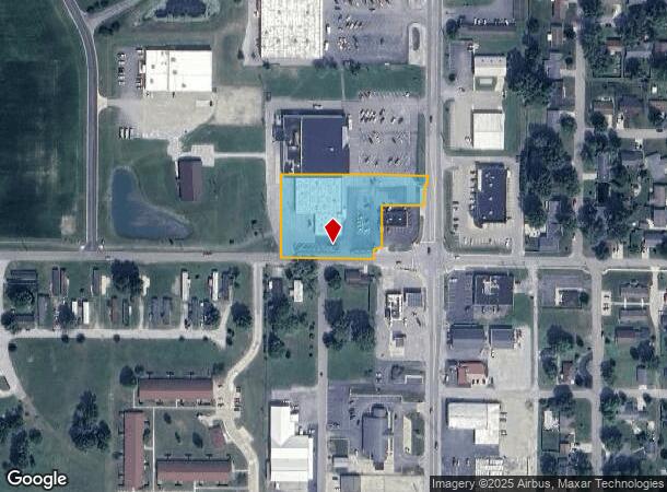 1709 N Walnut St, Hartford City, IN Parcel Map