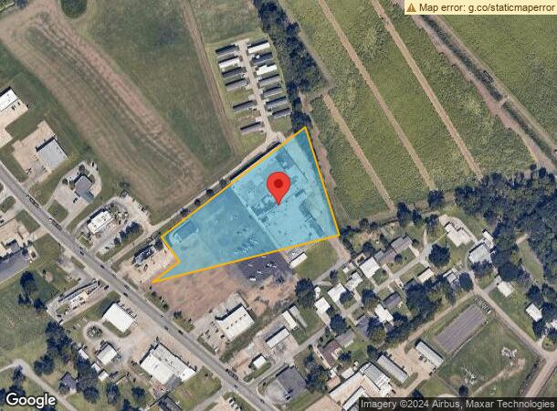  1814 Main St, Franklin, LA Parcel Map