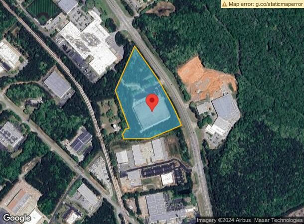  615 Highway 74 S, Peachtree City, GA Parcel Map