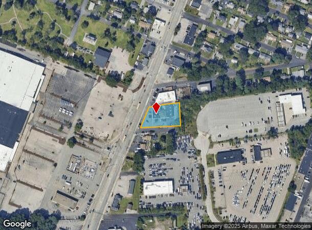  1678 Post Rd, Warwick, RI Parcel Map