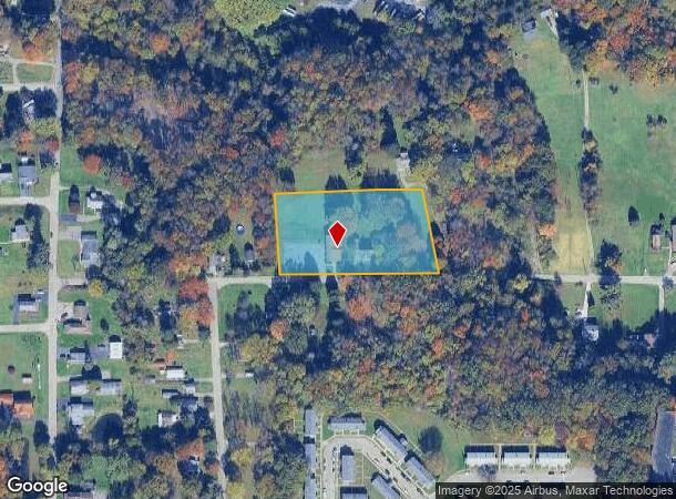  1224 Rebecca St, New Castle, PA Parcel Map