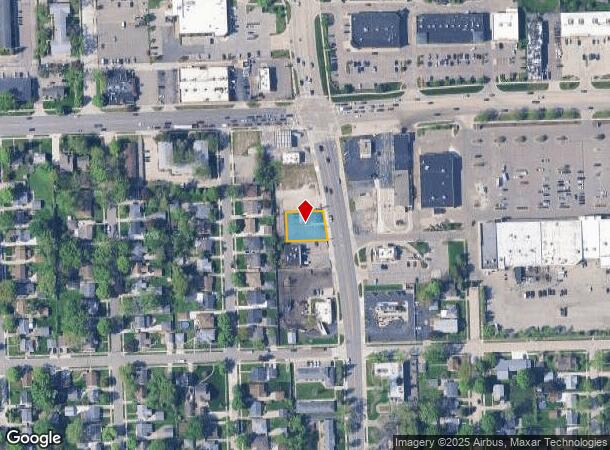 4703 Crooks Rd, Royal Oak, MI Parcel Map