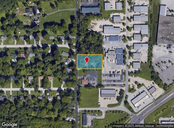  2215 S Curry Pike, Bloomington, IN Parcel Map