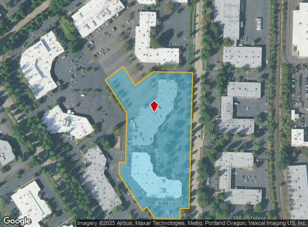 9305 Sw Nimbus Ave, Beaverton, OR Parcel Map