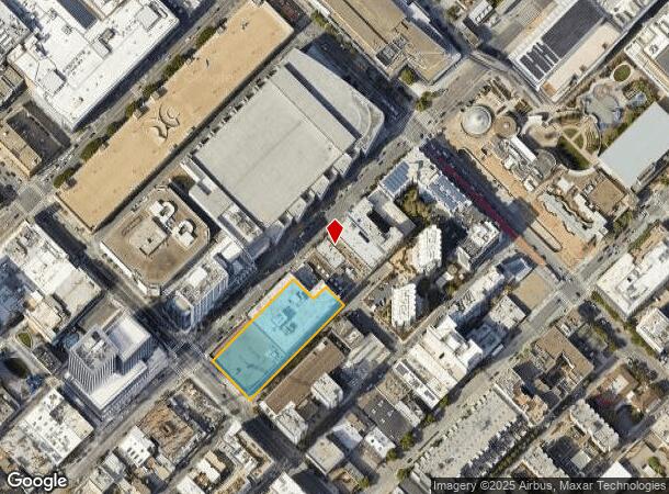  881 Howard St, San Francisco, CA Parcel Map