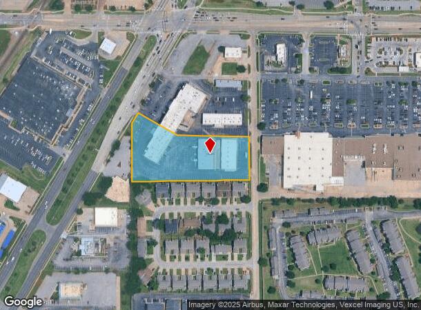  3404 S Broadway, Edmond, OK Parcel Map