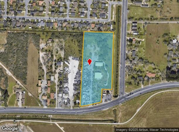  5555 Boca Chica Blvd, Brownsville, TX Parcel Map
