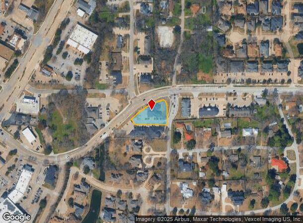  1009 Glade Rd, Colleyville, TX Parcel Map