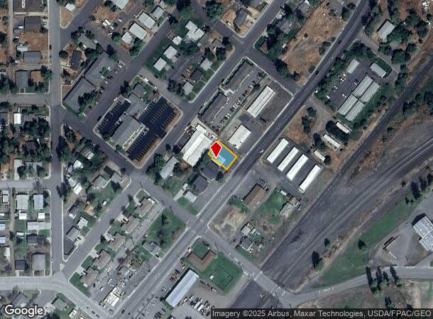  1322 1St St, Cheney, WA Parcel Map