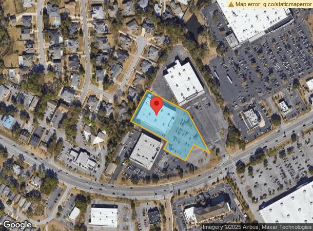  1210 Airport Blvd, Pensacola, FL Parcel Map