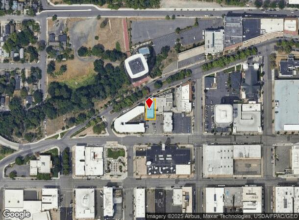  1227 W Riverside Ave, Spokane, WA Parcel Map