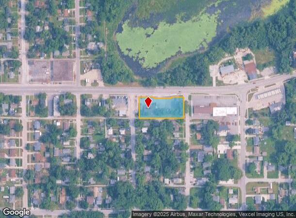  4825 Central Ave, Lake Station, IN Parcel Map