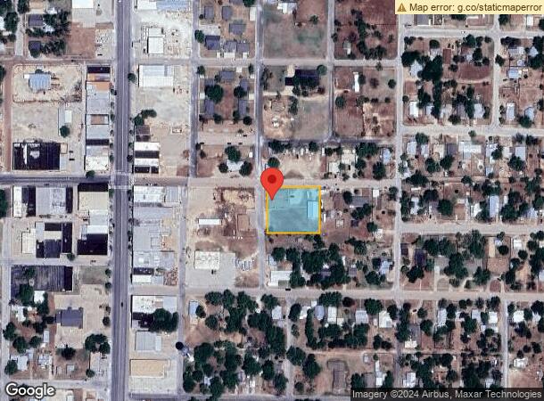  100 S Murray St, Winters, TX Parcel Map