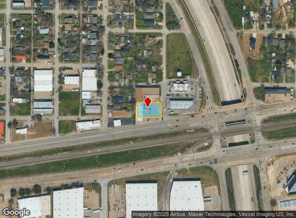 105 Nw 13Th St, Grand Prairie, TX Parcel Map