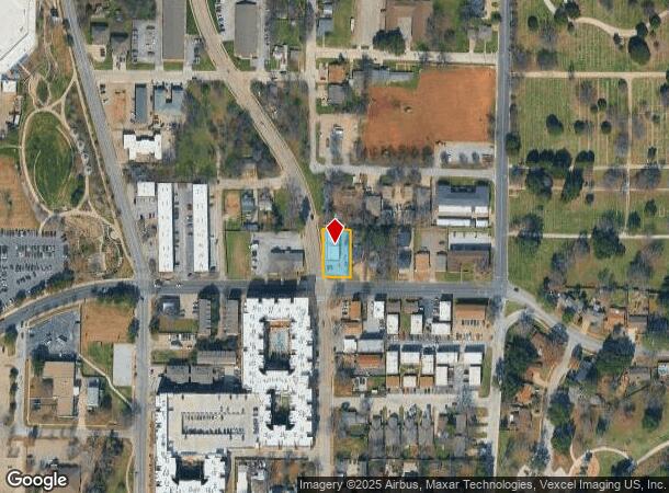 811 S Mesquite St, Arlington, TX Parcel Map