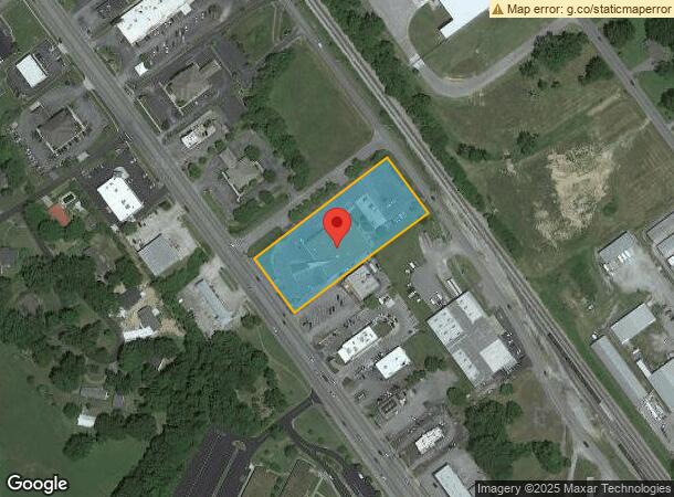  1060 N Jackson St, Tullahoma, TN Parcel Map