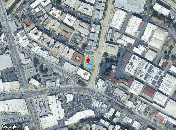 4021-4029 Radford Ave, Studio City, CA Parcel Map