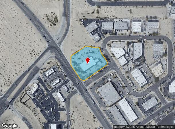 72030 Metroplex Dr, Thousand Palms, CA Parcel Map