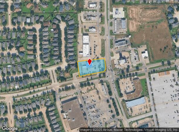 6103 Fry Rd, Katy, TX Parcel Map