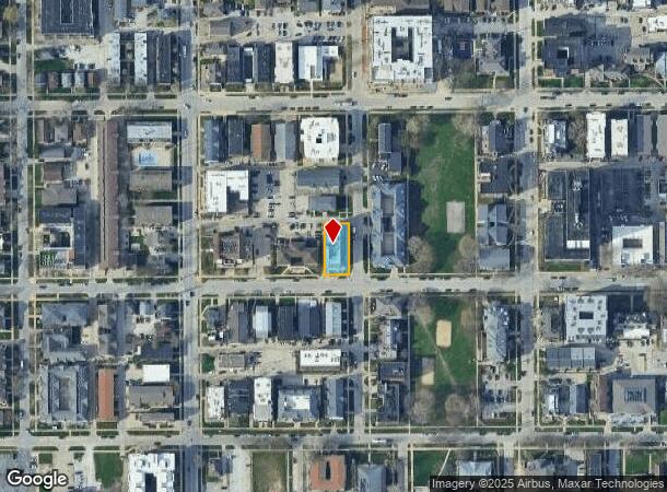 112 E Chalmers St, Champaign, IL Parcel Map