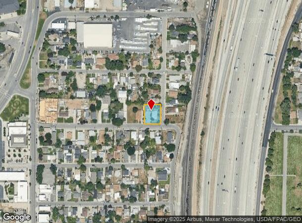  606 W 6Th Ave, Midvale, UT Parcel Map