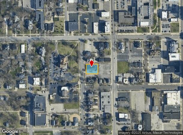  120 S Taylor St, South Bend, IN Parcel Map