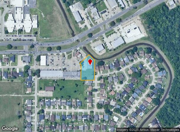 2175 Lapalco Blvd, Harvey, LA Parcel Map