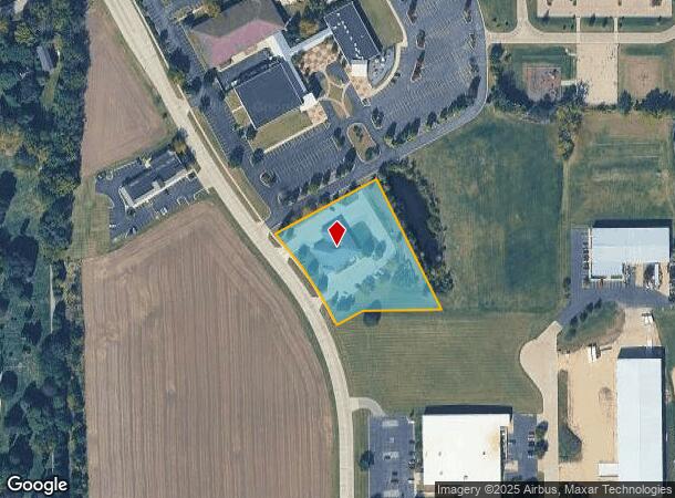  1555 Willowbrook Rd, Beloit, WI Parcel Map