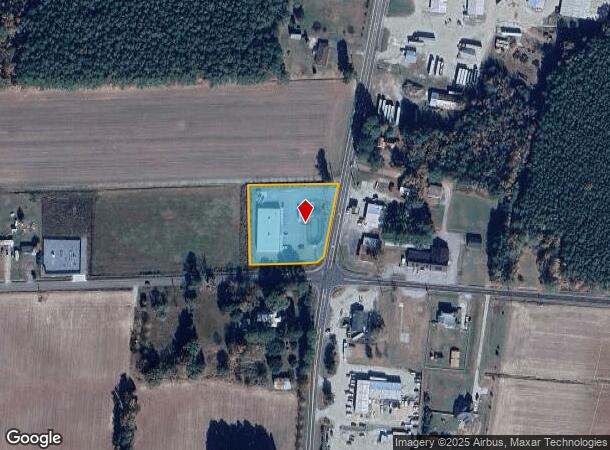 2803 Virginia Rd, Tyner, NC Parcel Map