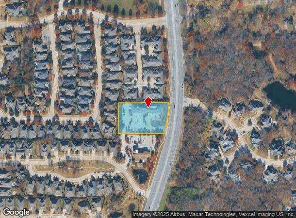 8739 Davis Blvd, Keller, TX Parcel Map