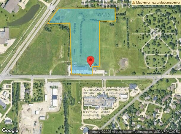  1850 W Ridgeway Ave, Waterloo, IA Parcel Map