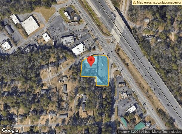  888 Pierce Ave, Macon, GA Parcel Map