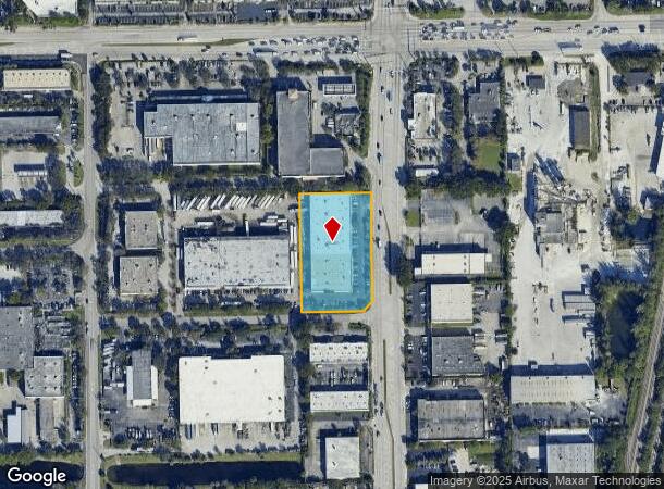  2201 N Andrews Ave, Pompano Beach, FL Parcel Map