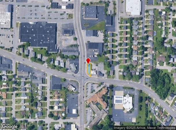 1909 Eggert Rd, Buffalo, NY Parcel Map