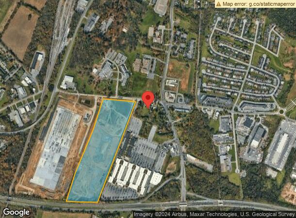  45 W Oak Ridge Dr, Hagerstown, MD Parcel Map