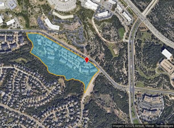 7601 Rialto Blvd, Austin, TX Parcel Map