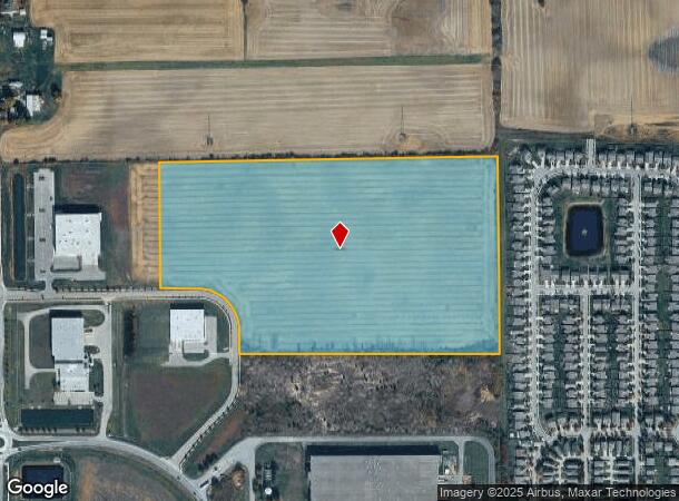  Linville Way, Franklin, IN Parcel Map