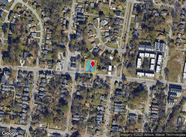  701 Douglas Ave, Nashville, TN Parcel Map