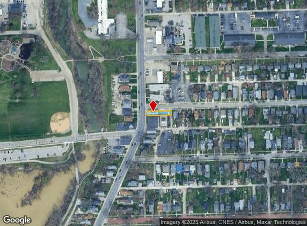  1530 Spy Run Ave, Fort Wayne, IN Parcel Map