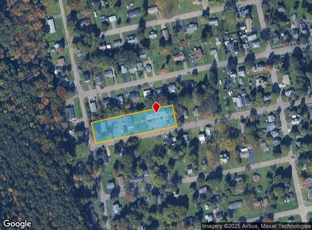  268 W 13Th St, Elmira, NY Parcel Map