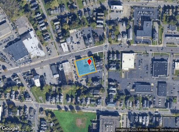  1115 W Genesee St, Syracuse, NY Parcel Map