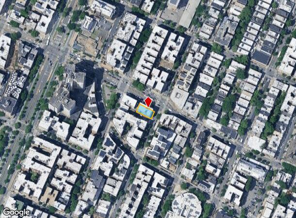 218 E 165Th St, Bronx, NY Parcel Map