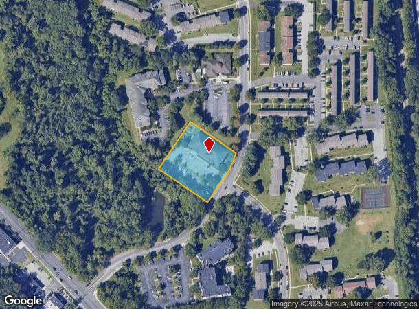  100 Pleasant Ridge Dr, Owings Mills, MD Parcel Map