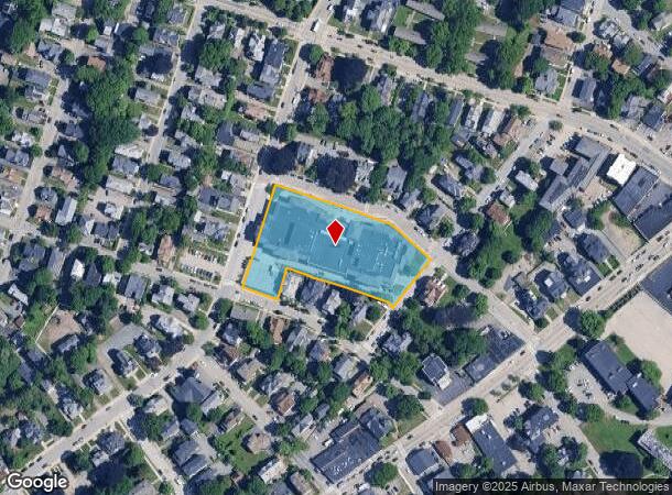  15 Claremont St, Worcester, MA Parcel Map