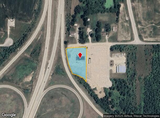 5481 E Nobles Chapel Rd, Elberfeld, IN Parcel Map