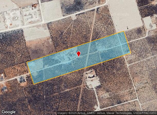 208 E 46Th St, Monahans, TX Parcel Map